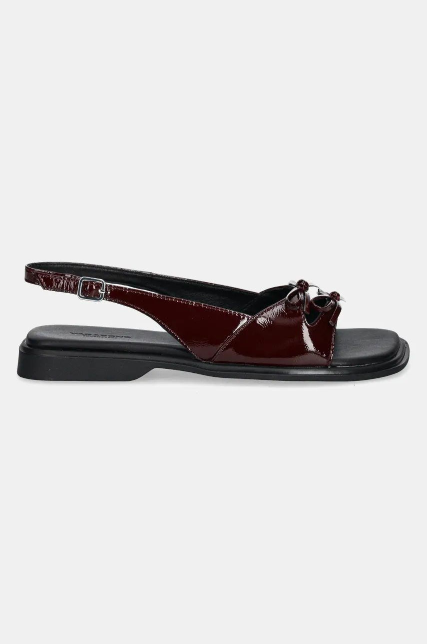 Кожаные сандалии Vagabond Shoemakers IZZY женские цвет бордовый 5913-160-38 Кожаные сандалии Vagabond Shoemakers IZZY женские цвет бордовый 5913-160-38