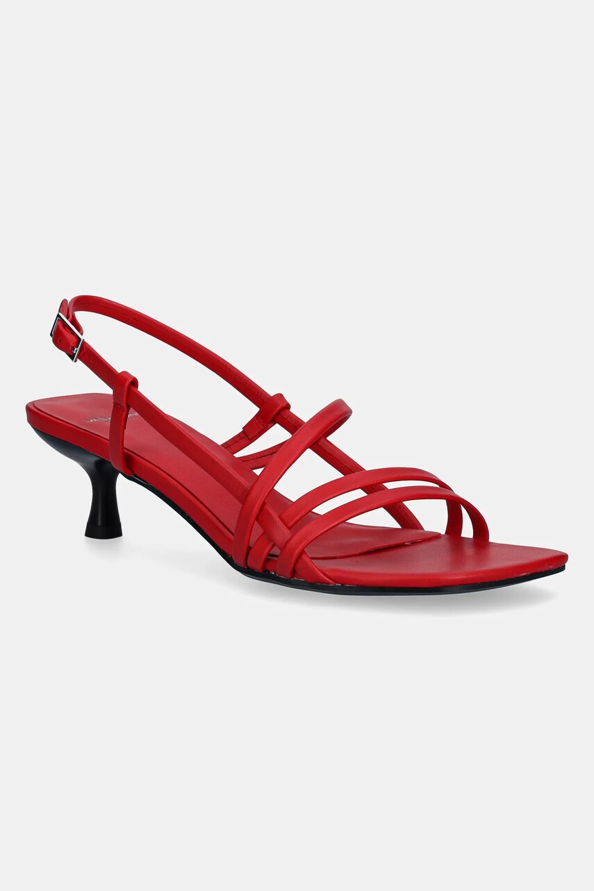 Vagabond Shoemakers sandale de piele JONNA culoarea rosu, 5751-001-48