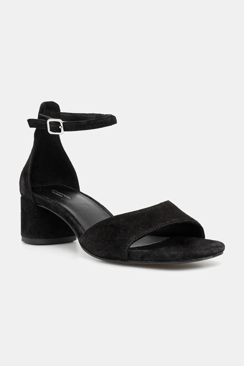Vagabond Shoemakers sandale din piele întoarsă PIPER culoarea negru, 5921-040-20
