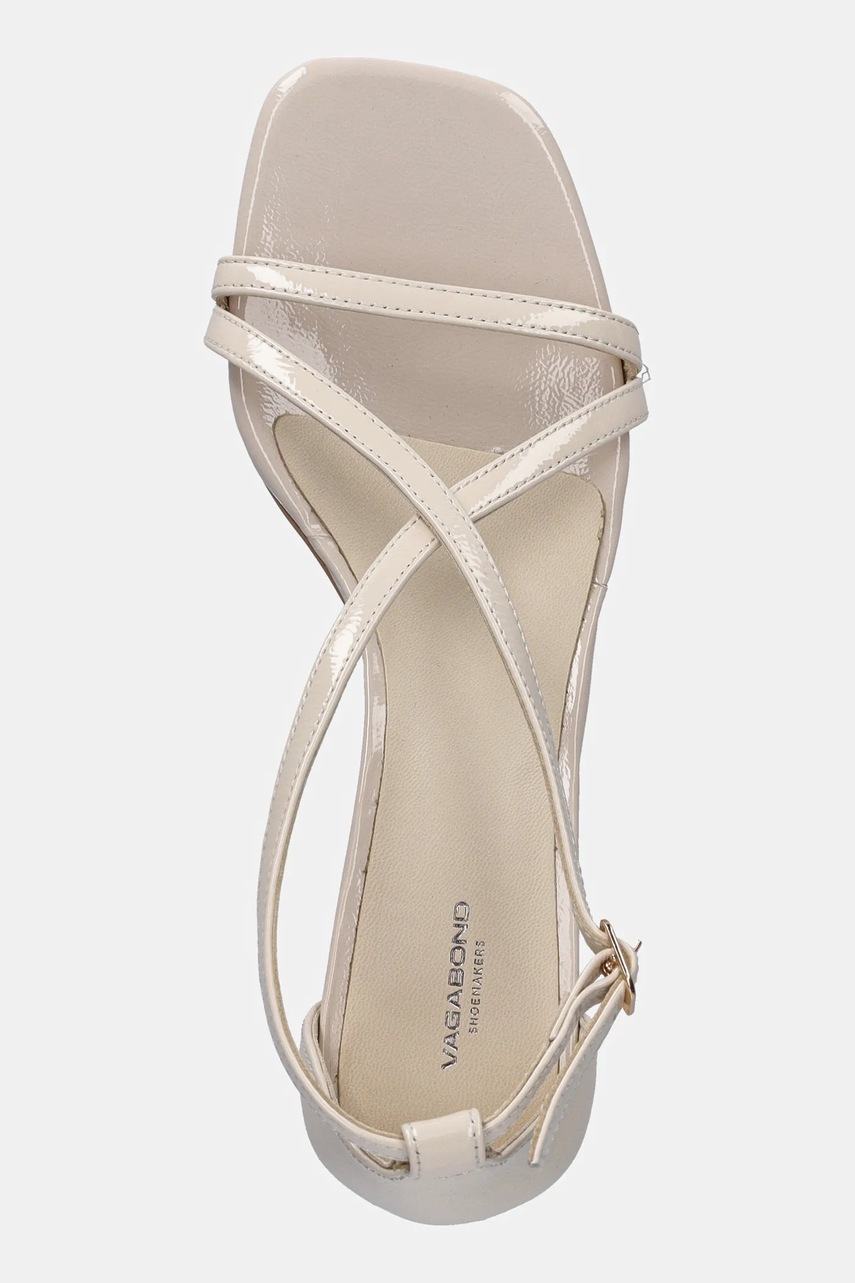 Δερμάτινα σανδάλια Vagabond Shoemakers PIPER χρώμα: μπεζ, 5921-160-37 φωτογραφία