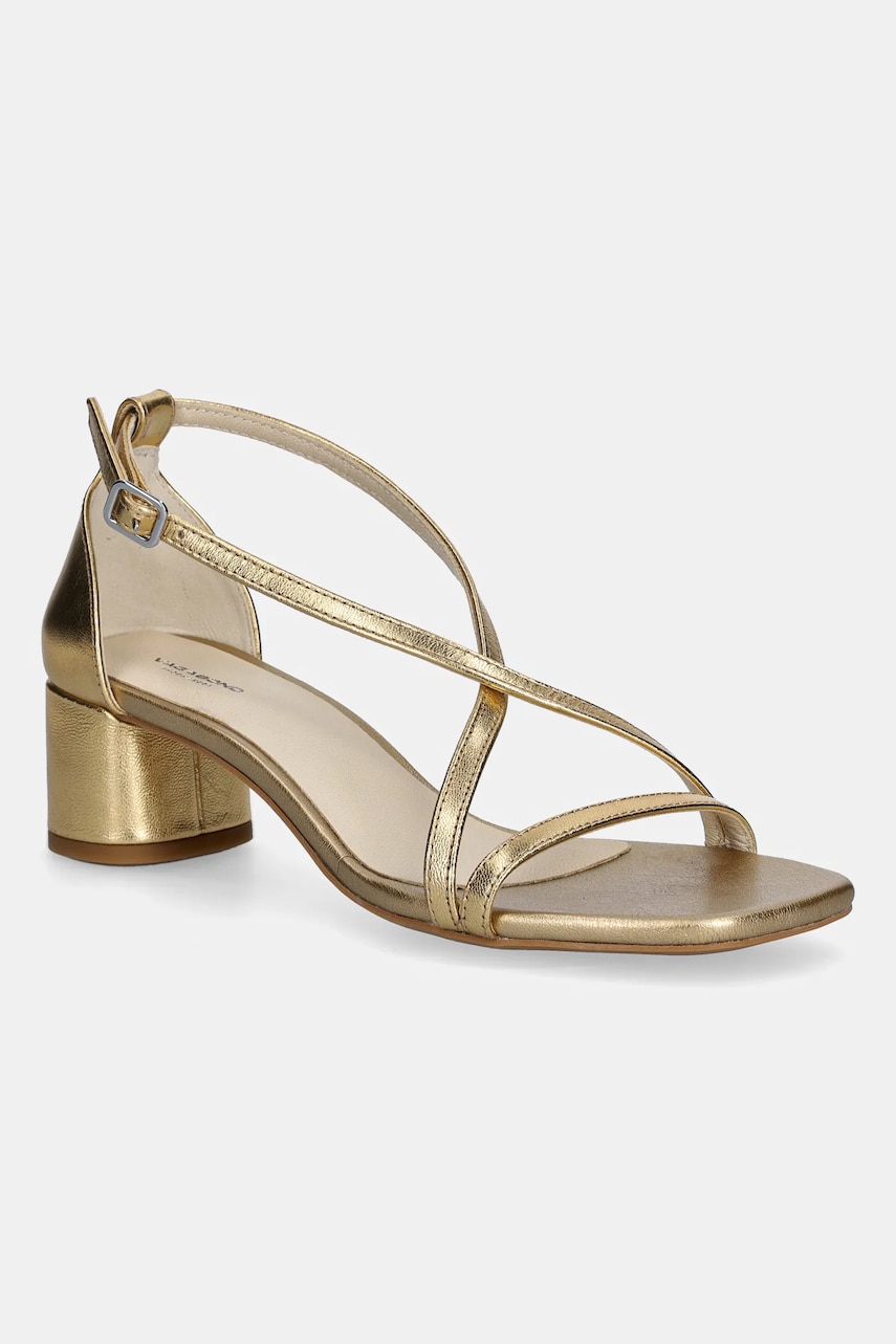 Vagabond Shoemakers sandale de piele PIPER culoarea auriu, 5921-183-81