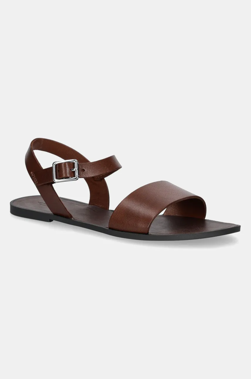 Vagabond Shoemakers sandale de piele TIA 2.0 femei, culoarea maro, 5931-101-27