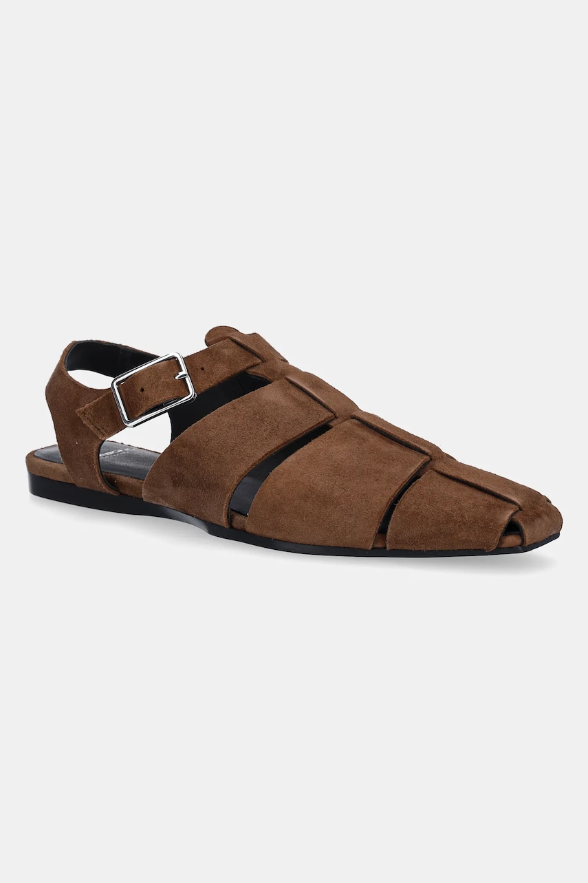 Vagabond Shoemakers sandale din piele intoarsa WIOLETTA femei, culoarea maro, 5501-140-33 Vagabond Shoemakers sandale din piele intoarsa WIOLETTA femei, culoarea maro, 5501-140-33