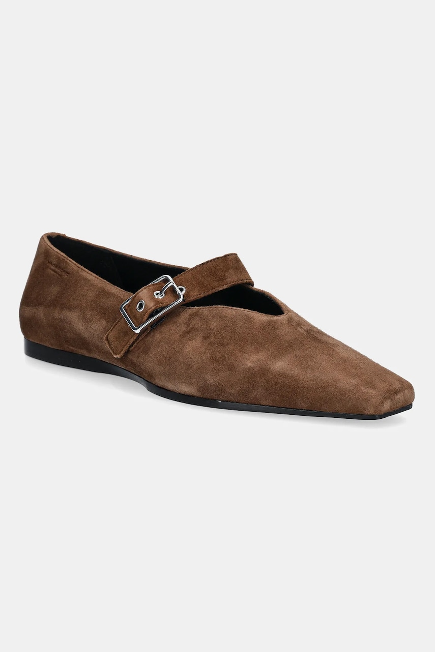 Vagabond Shoemakers balerini din piele intoarsa WIOLETTA culoarea maro, 5701-240-89 Vagabond Shoemakers balerini din piele intoarsa WIOLETTA culoarea maro, 5701-240-89