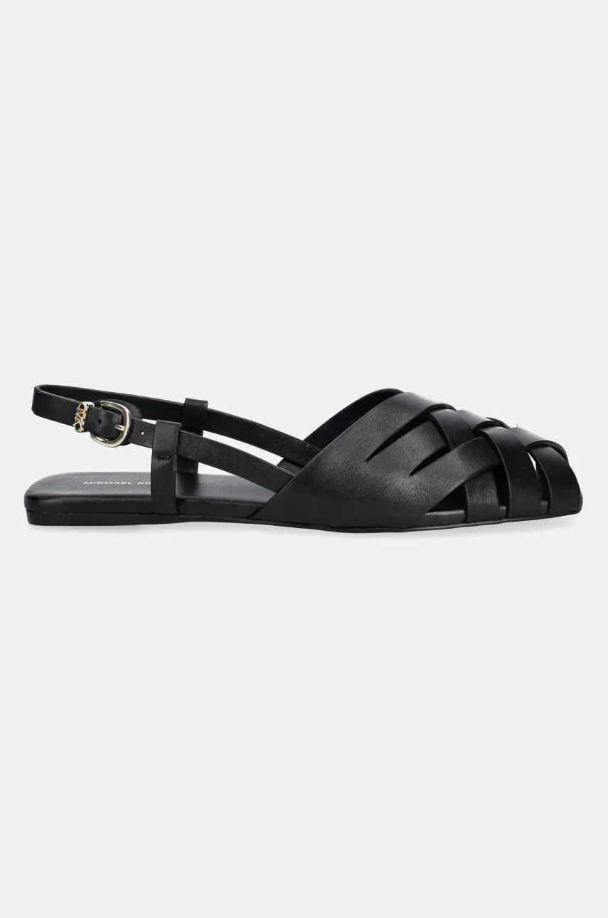 Кожаные сандалии MICHAEL Michael Kors Irene женские цвет чёрный 40S5IRFP1L.001 Кожаные сандалии MICHAEL Michael Kors Irene женские цвет чёрный 40S5IRFP1L.001