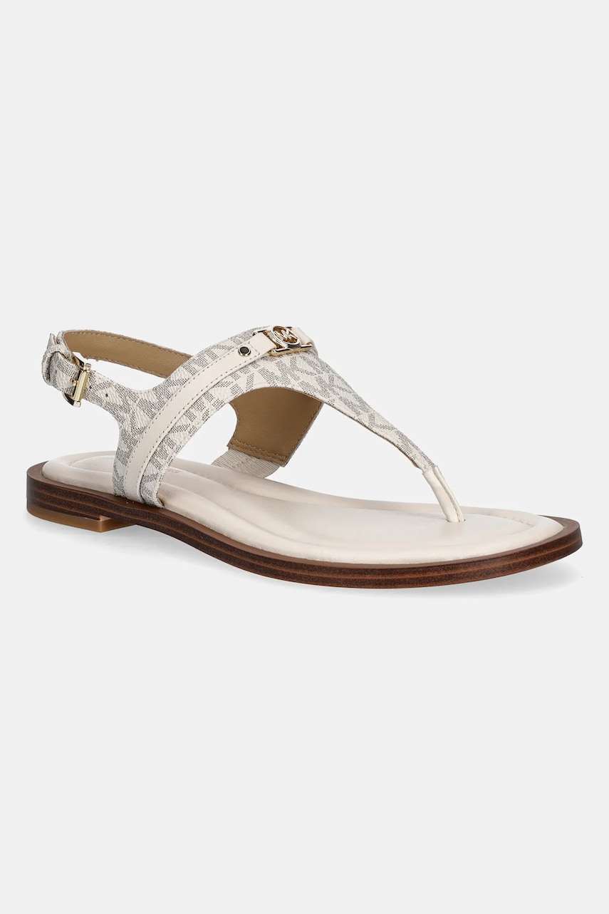 MICHAEL Michael Kors sandale Mandy femei, culoarea bej, 40S5MAFS1B.132 MICHAEL Michael Kors sandale Mandy femei, culoarea bej, 40S5MAFS1B.132