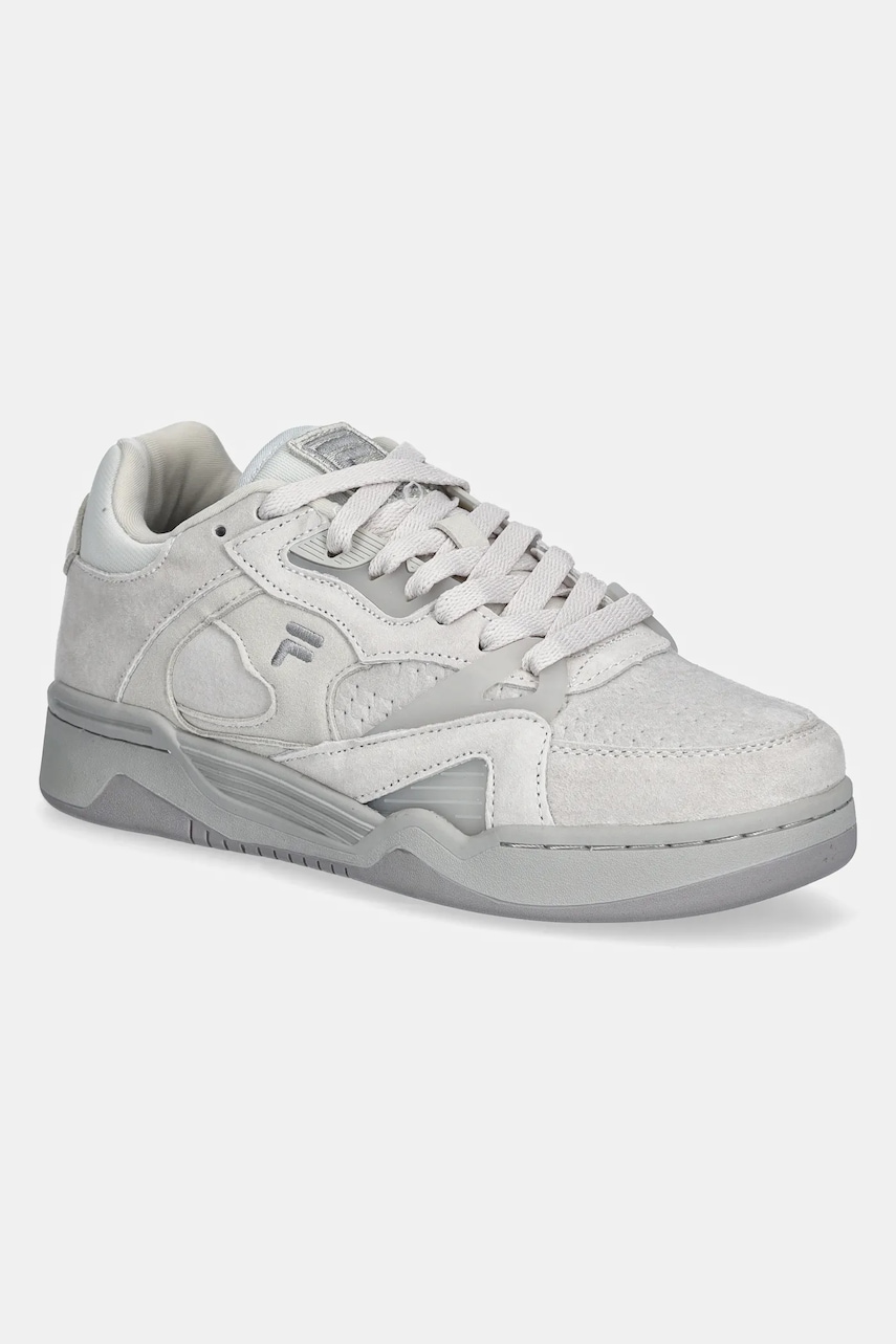 Fila sneakers din piele intoarsă Wayne femei, culoarea gri, FFW0520