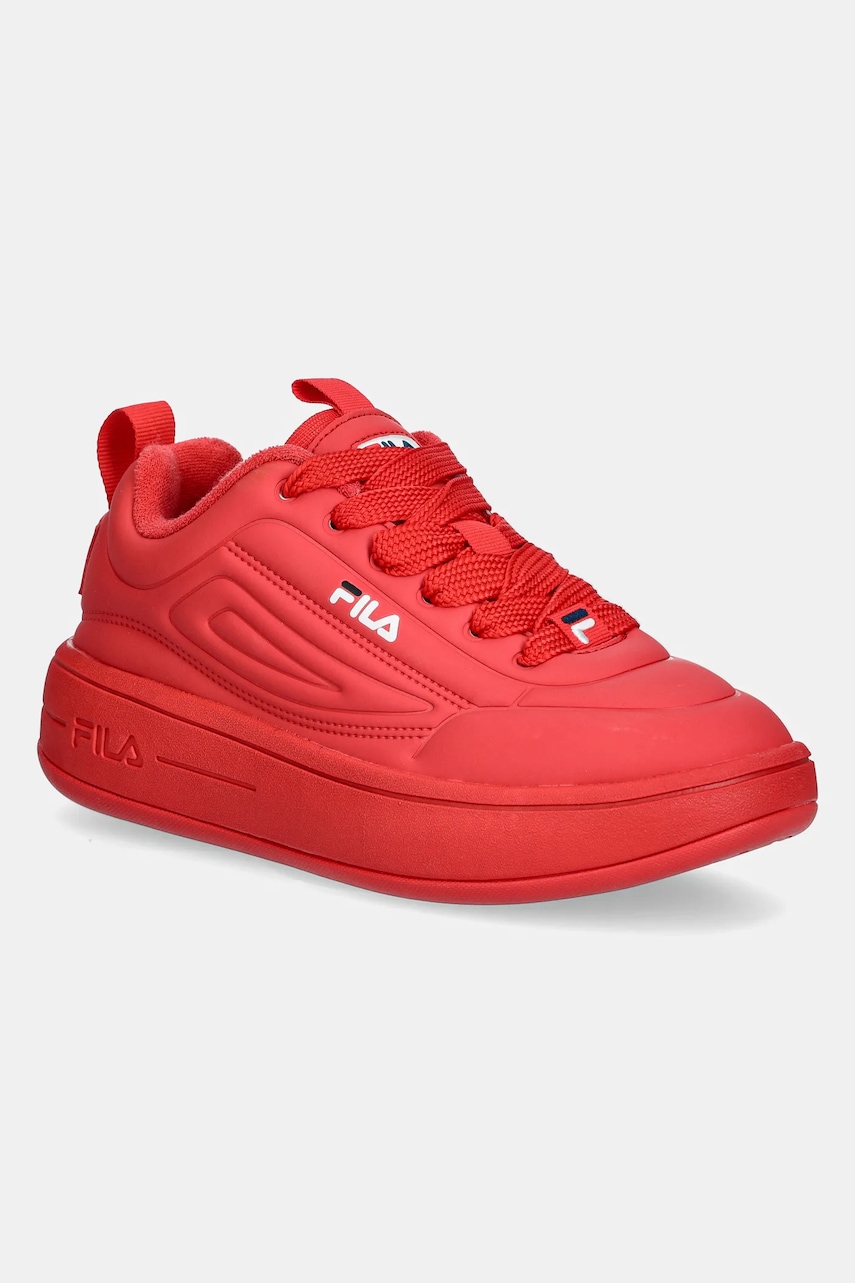 Fila sneakers Superbubble femei, culoarea rosu, FFW0536