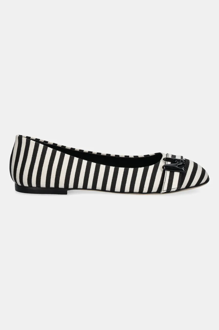 Балетки MSGM цвет чёрный 3841MDS350 Балетки MSGM цвет чёрный 3841MDS350
