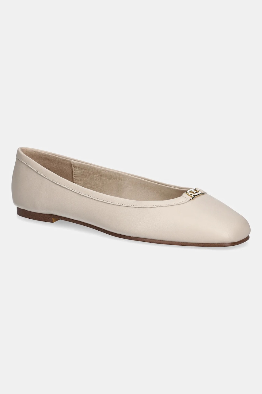 Aldo balerini de piele CORINTHIE culoarea bej, 13932791 Aldo balerini de piele CORINTHIE culoarea bej, 13932791