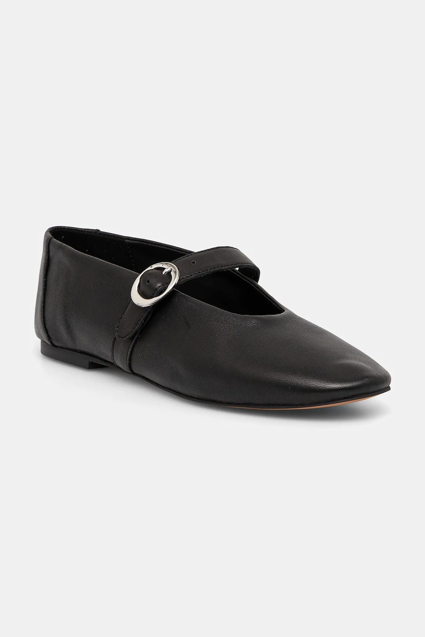 Aldo balerini de piele QUINCEY culoarea negru, 13931941 Aldo balerini de piele QUINCEY culoarea negru, 13931941