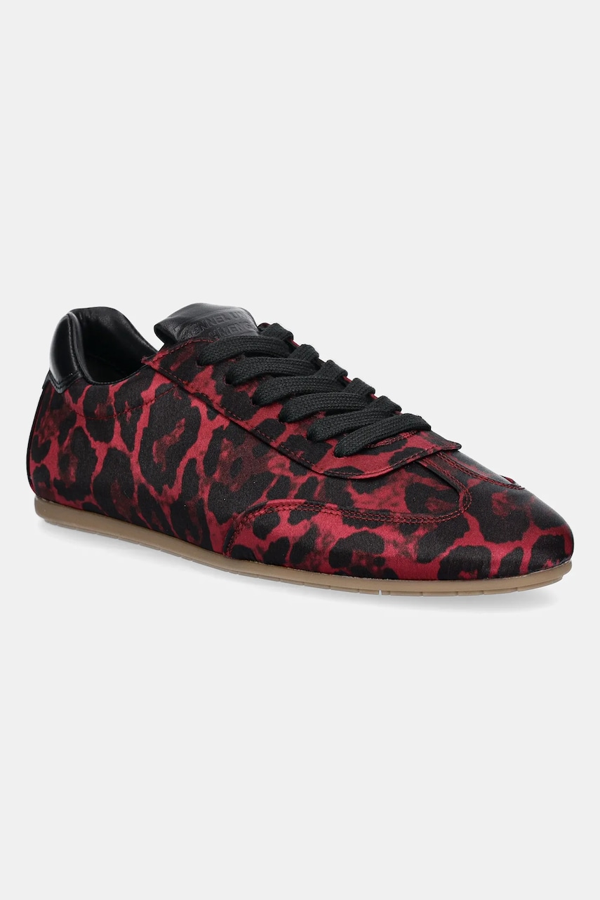 Kennel & Schmenger sneakers din piele Drop femei, culoarea bordo, 51-15340