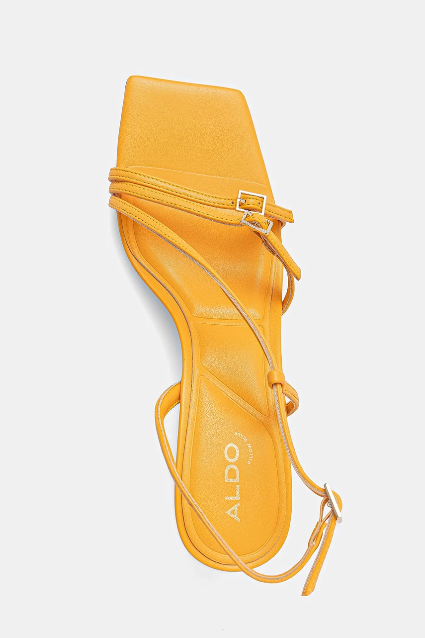 Πέδιλα Aldo HARLIE χρώμα: πορτοκαλί, 13966716 φωτογραφία