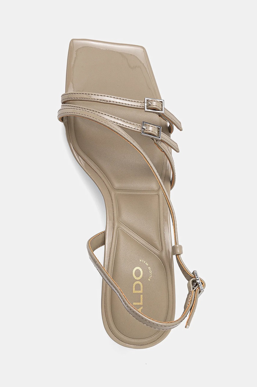 Πέδιλα Aldo HARLIE χρώμα: μπεζ, 13966714 φωτογραφία