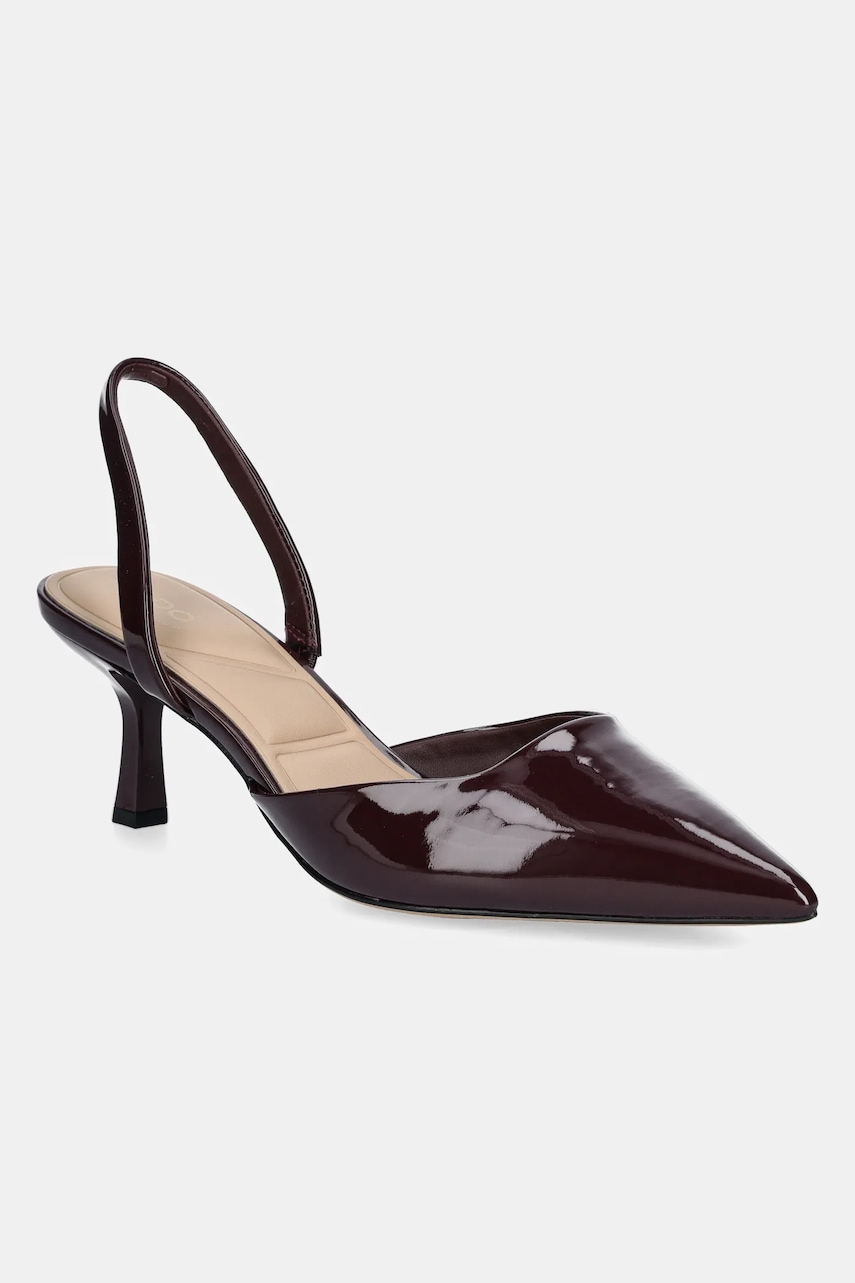 Aldo pantofi cu toc GAVEDESSI culoarea bordo, 13966790