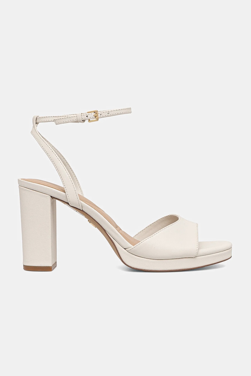 Кожаные сандалии Aldo GRACIOUS цвет бежевый 13966711 Кожаные сандалии Aldo GRACIOUS цвет бежевый 13966711