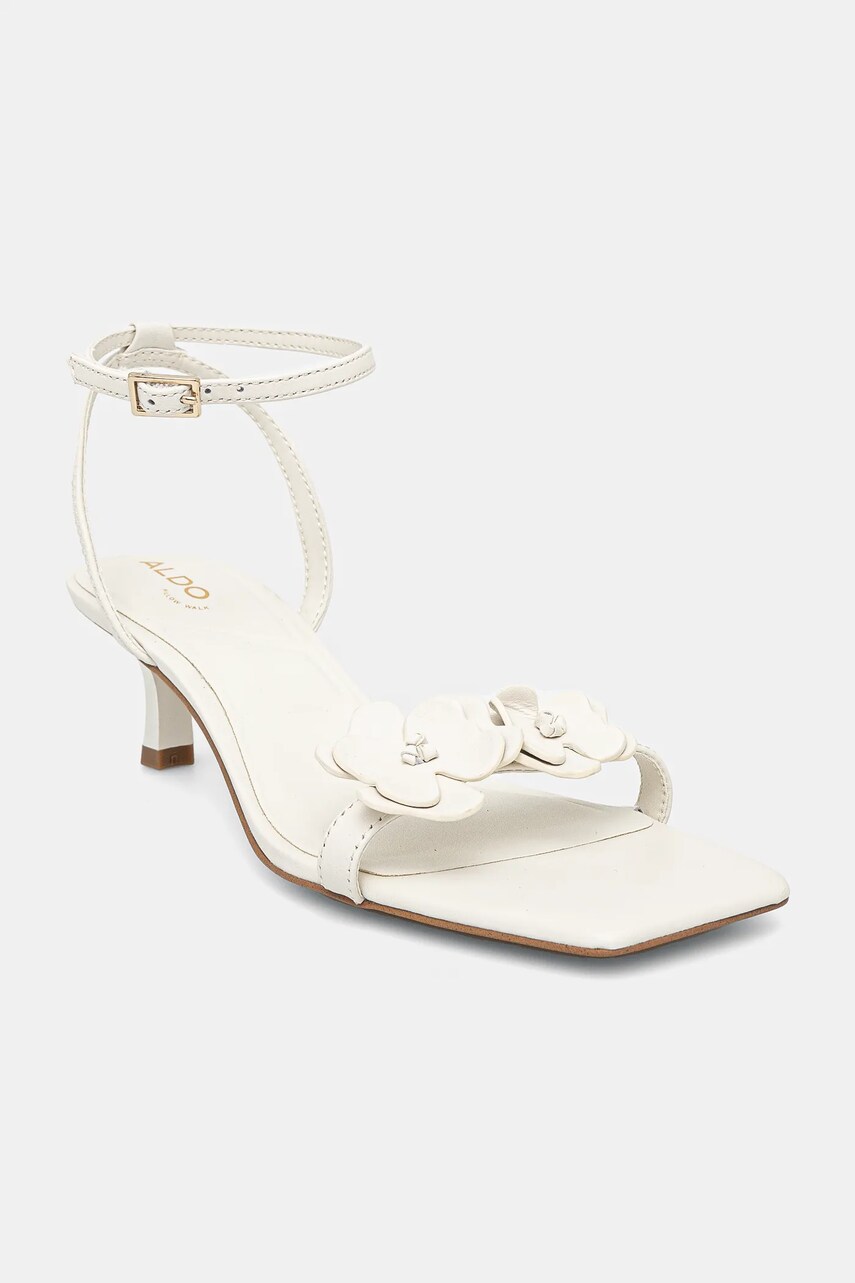 Aldo sandale de piele DAISYROSE culoarea bej, 13964638
