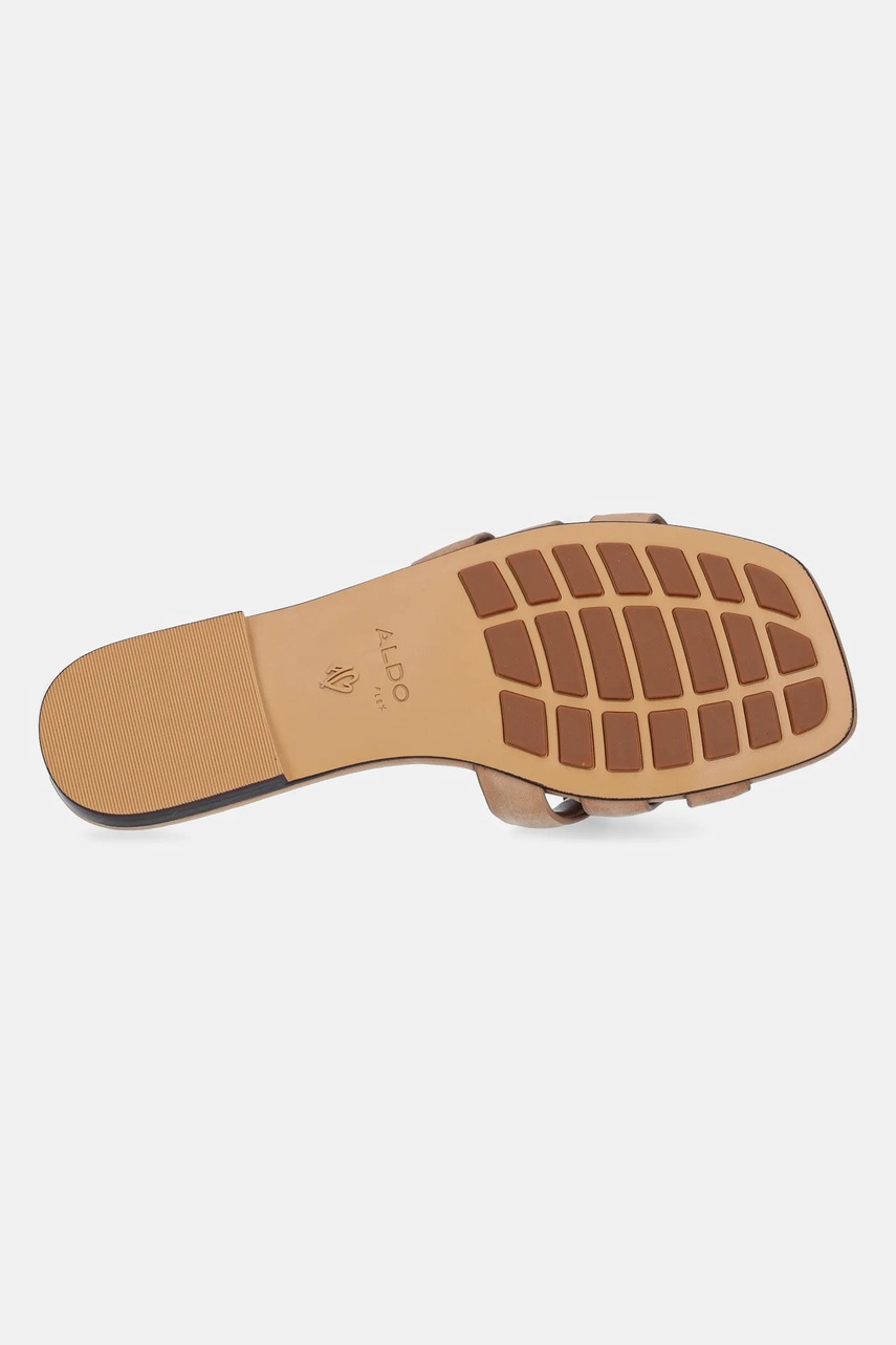 Nubuck παντόφλες Aldo GOTOSANDAL χρώμα: καφέ, 13966707 φωτογραφία