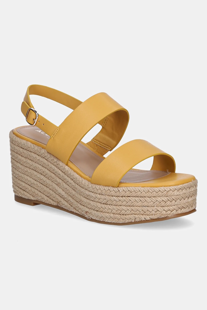 Aldo pantofi cu toc KEONI culoarea galben, 13966661