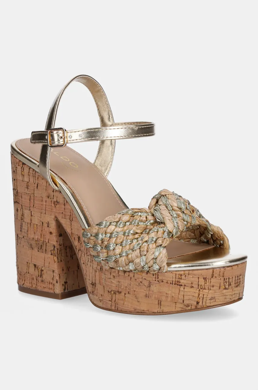 Aldo sandale ULIALDAN culoarea bej, 13964808