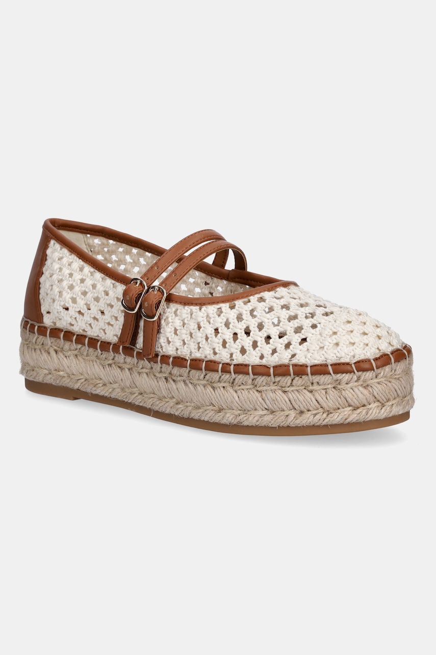 Aldo espadrile SUMMERFLING culoarea bej, cu platforma, 13967820