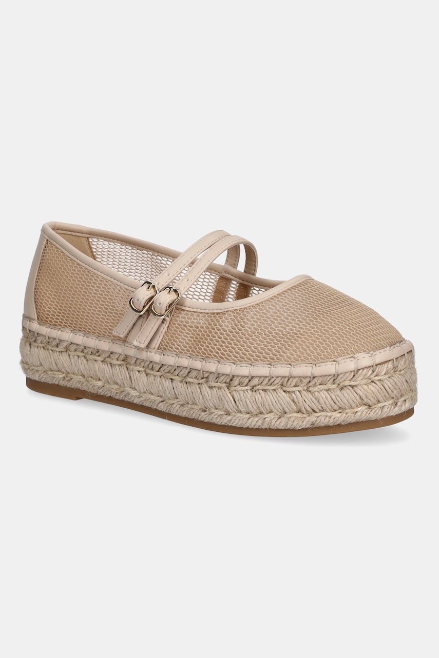 Aldo espadrile SUMMERFLING culoarea bej, cu platforma, 13967826