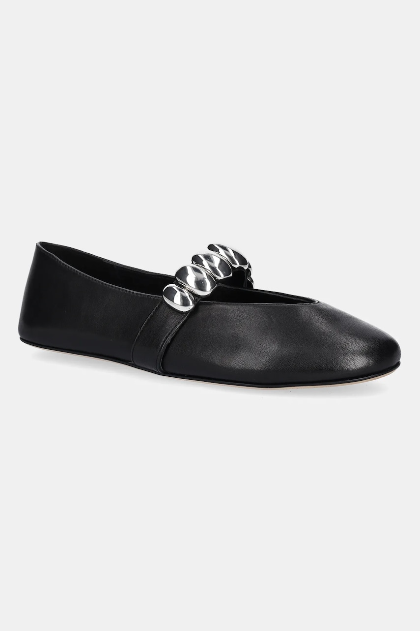 Aldo balerini de piele FIGGIS culoarea negru, 13966755 Aldo balerini de piele FIGGIS culoarea negru, 13966755