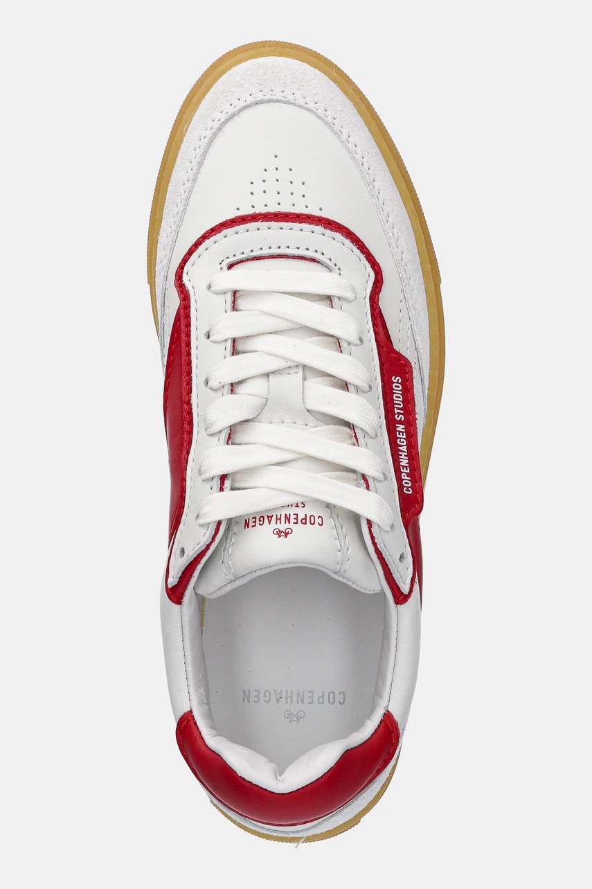 Δερμάτινα αθλητικά παπούτσια Copenhagen χρώμα: άσπρο, CPH90 φωτογραφία