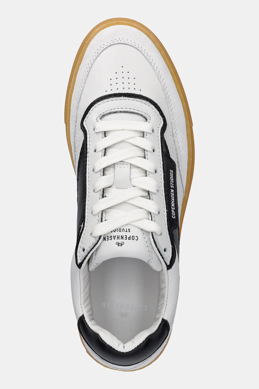 Δερμάτινα αθλητικά παπούτσια Copenhagen χρώμα: άσπρο, CPH90 φωτογραφία