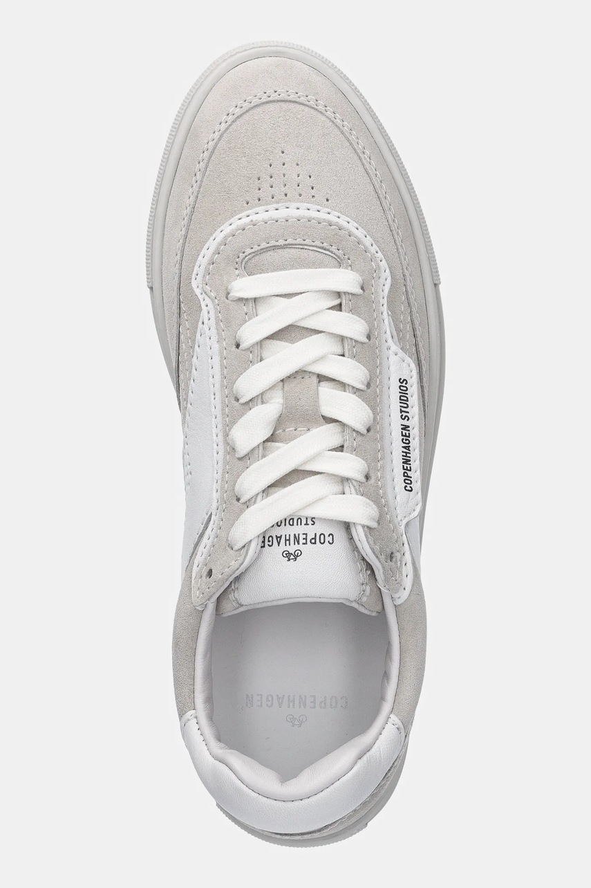 Δερμάτινα αθλητικά παπούτσια Copenhagen χρώμα: γκρι, CPH90 φωτογραφία