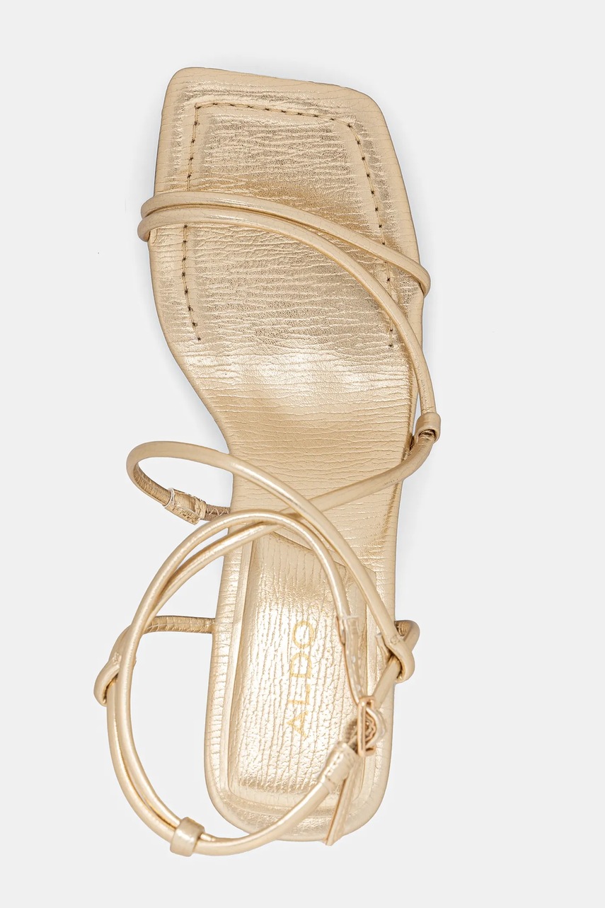 Σανδάλια Aldo HARMONNI χρώμα: χρυσαφί, 13768227 φωτογραφία