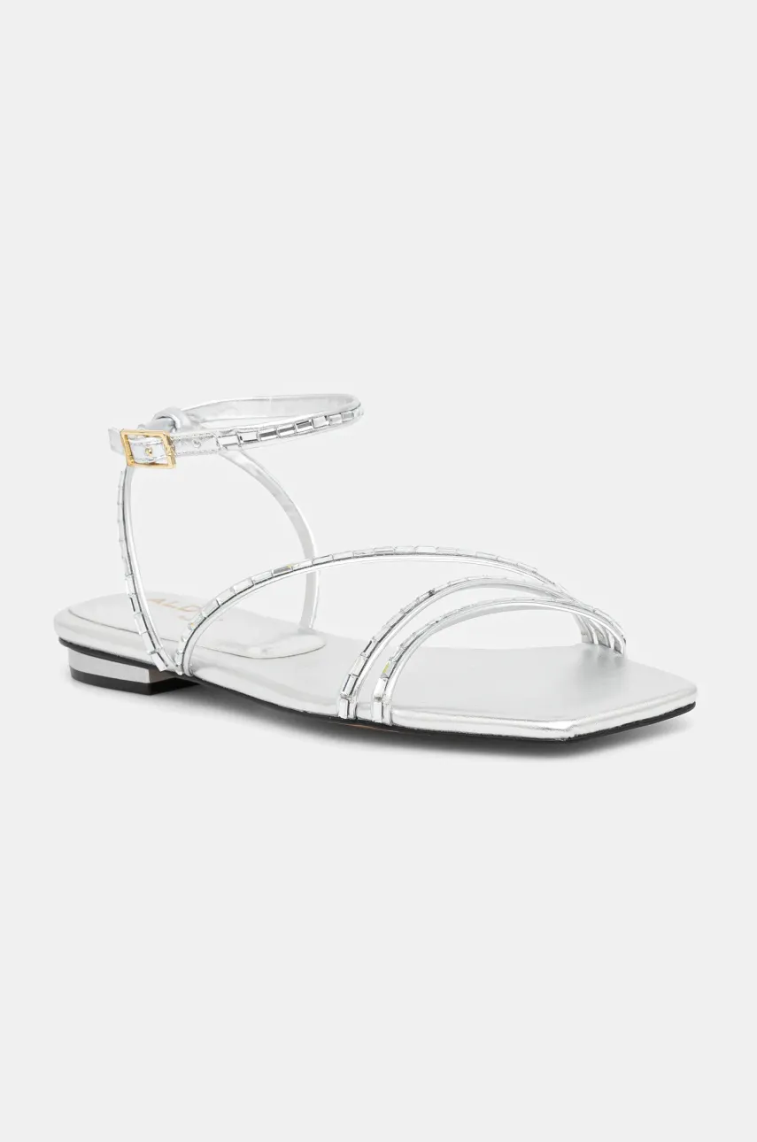 Aldo sandale MARJORIE femei, culoarea argintiu, 13986229
