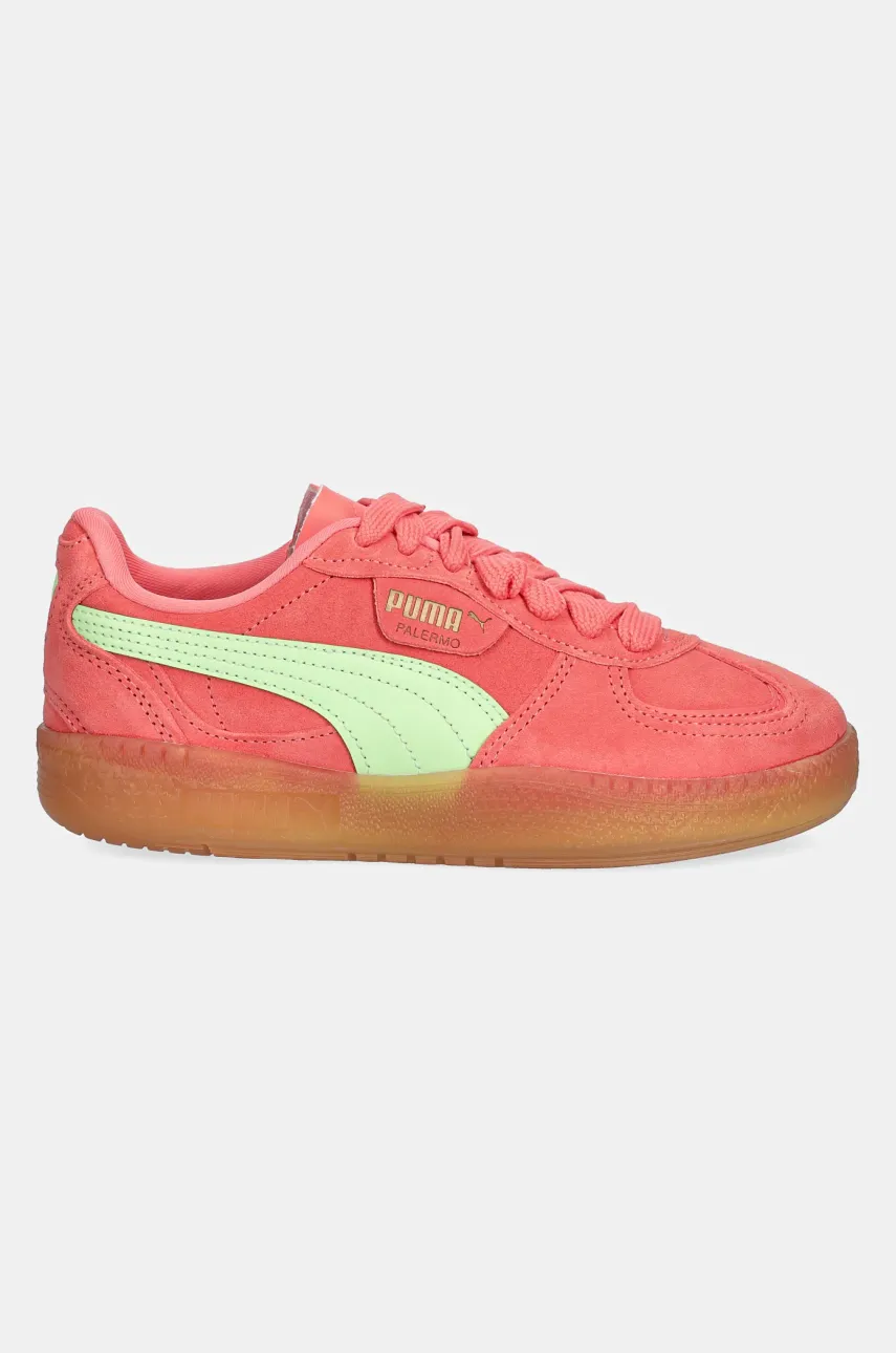Замшевые кроссовки Puma Palermo Moda Xtra Gum Wns женские цвет оранжевый 400323 Замшевые кроссовки Puma Palermo Moda Xtra Gum Wns женские цвет оранжевый 400323