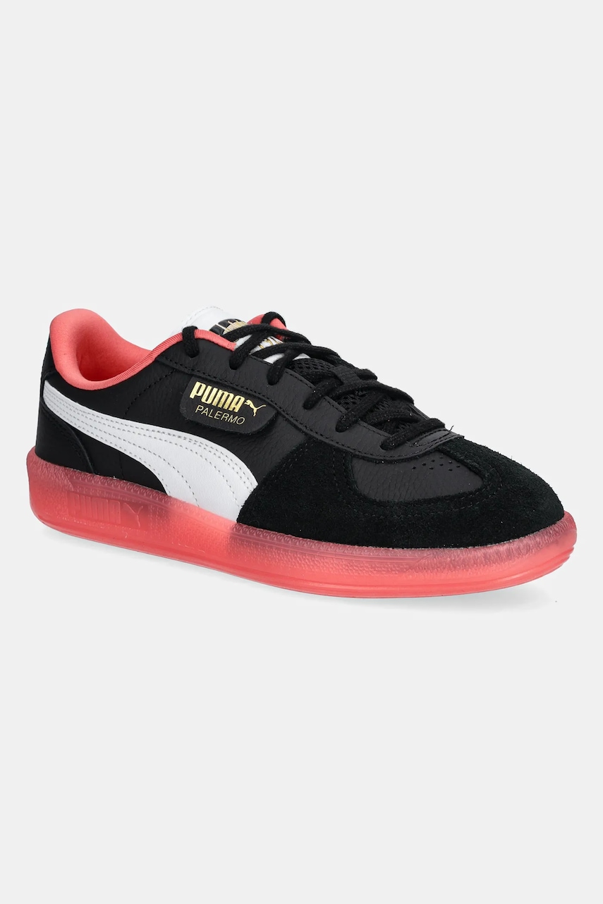 Puma sneakers Palermo STRKR Wns femei, culoarea negru, 400417