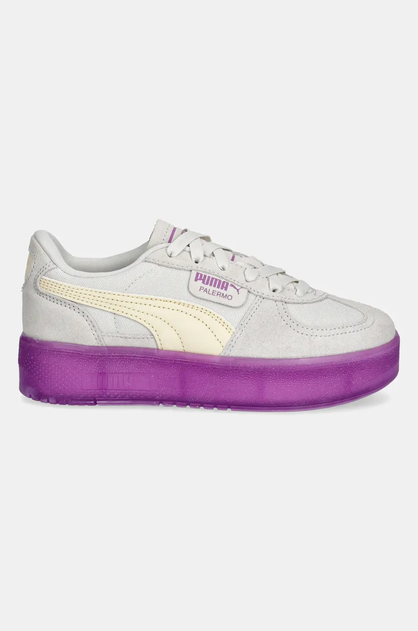 Кроссовки Puma Palermo Elevata Xtra Wns женская цвет серый 401285 Кроссовки Puma Palermo Elevata Xtra Wns женская цвет серый 401285