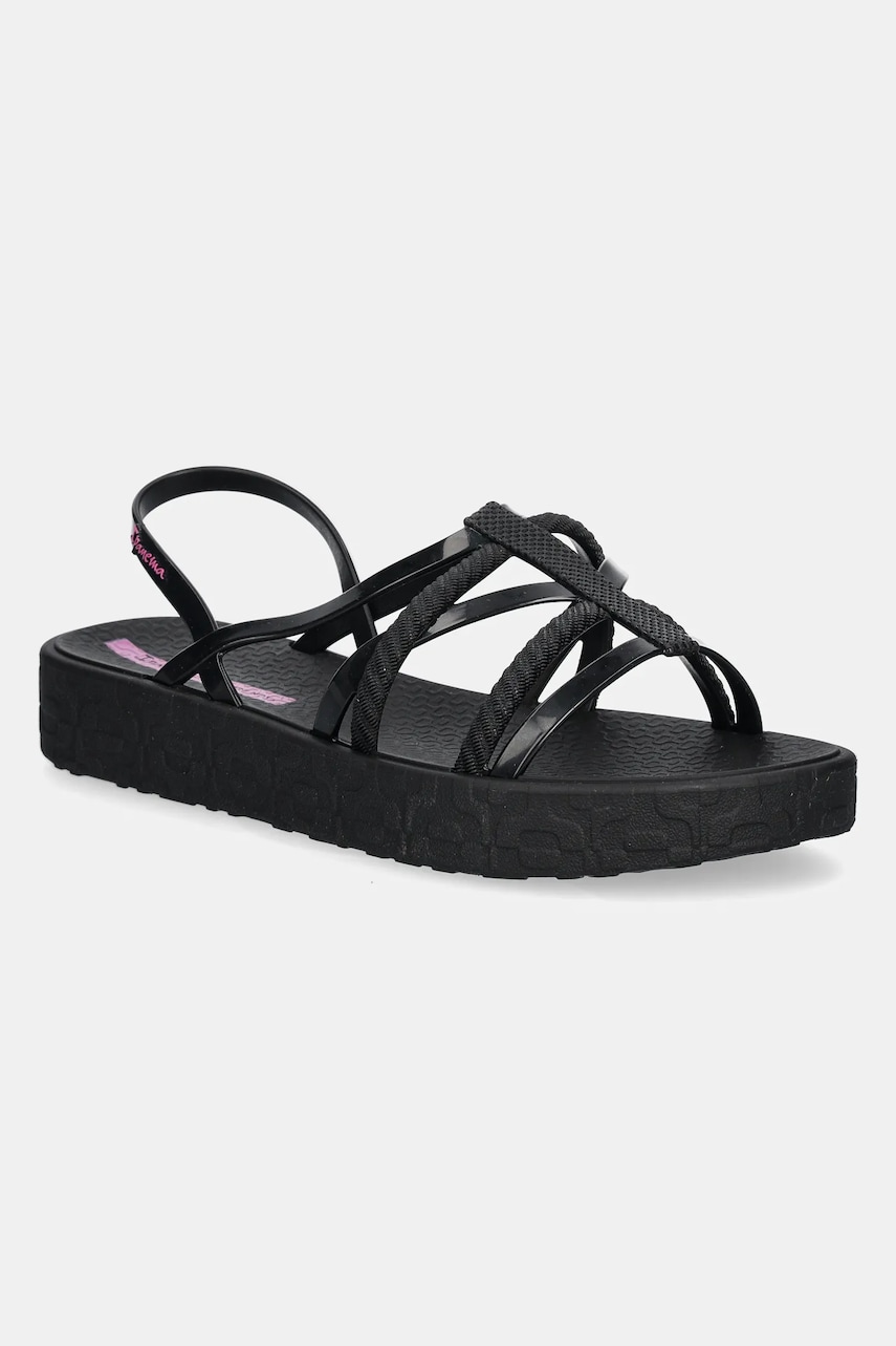 Ipanema sandale DIVERSA FLAT femei, culoarea negru, 27238-BH322 Ipanema sandale DIVERSA FLAT femei, culoarea negru, 27238-BH322