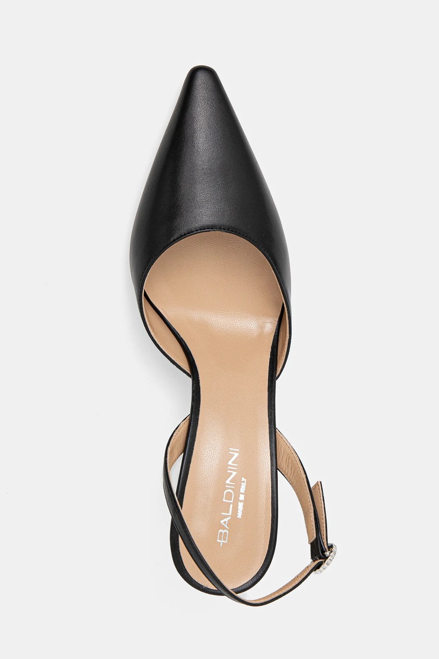 Δερμάτινες γόβες Baldinini χρώμα: μαύρο, D5E182P7VITE φωτογραφία