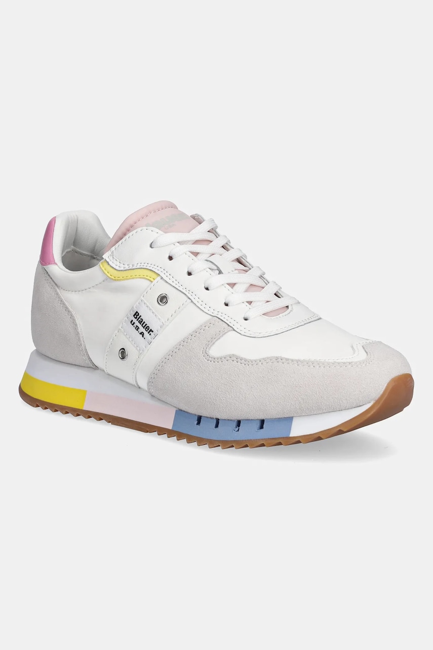 Blauer sneakers MELROSE femei, culoarea alb, S5MELROSE02 Blauer sneakers MELROSE femei, culoarea alb, S5MELROSE02