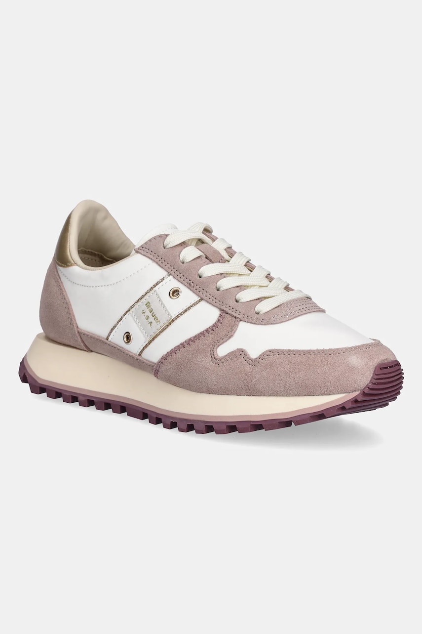 Blauer sneakers MILLEN femei, culoarea alb, S5MILLEN03 Blauer sneakers MILLEN femei, culoarea alb, S5MILLEN03