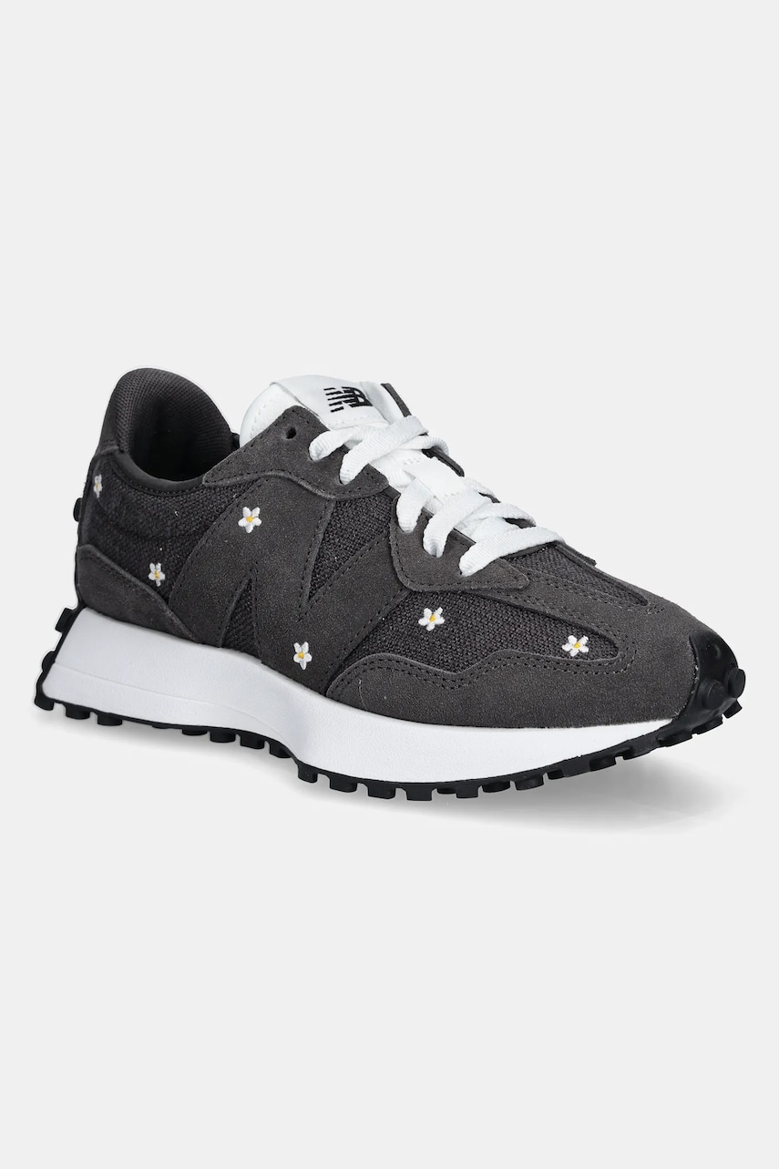 New Balance sneakers 327 femei, culoarea gri, WS327DCB