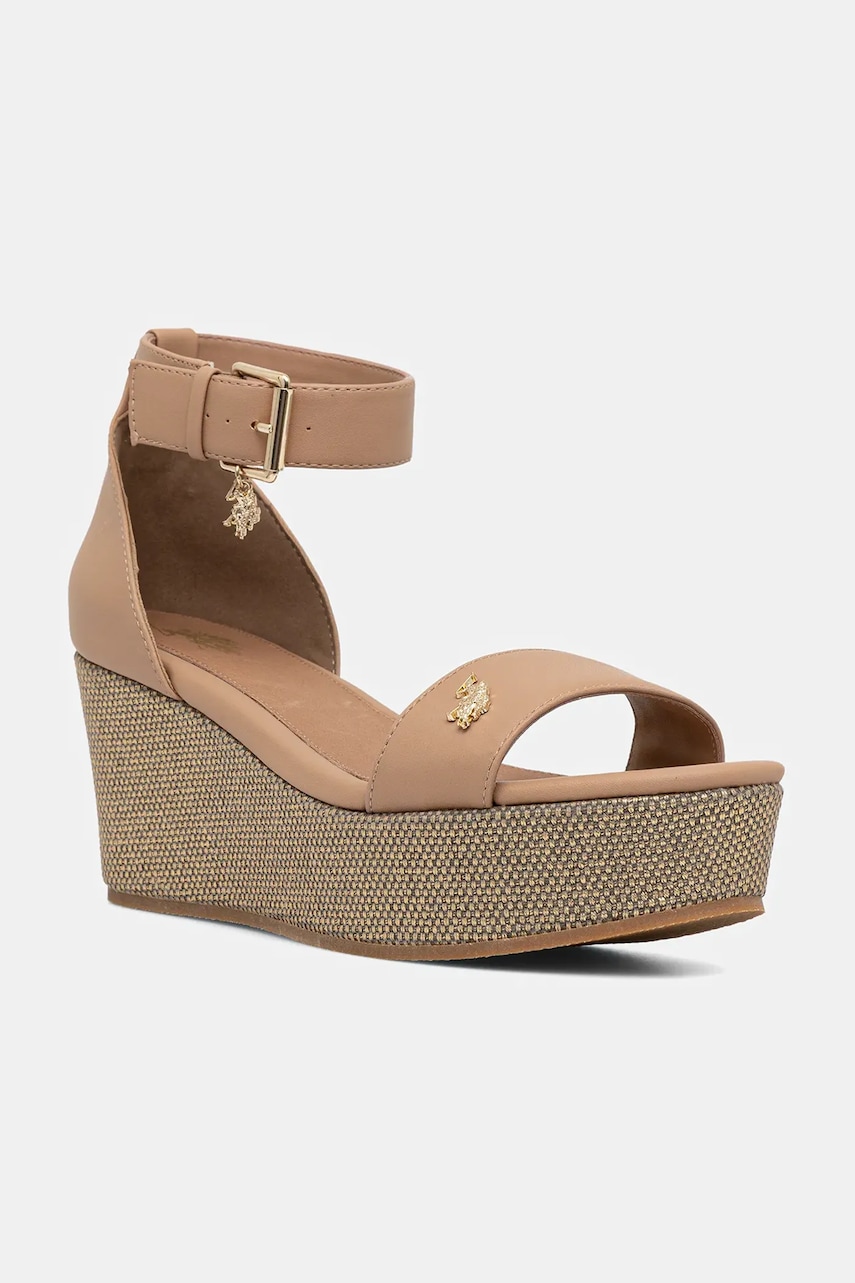 U.S. Polo Assn. sandale ALEIDA culoarea maro, ALEIDA001W/5Y1