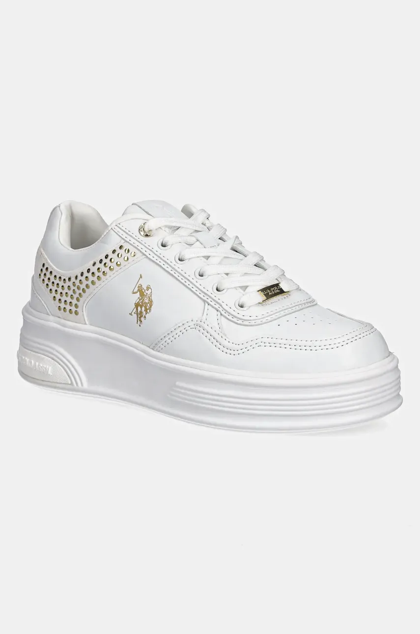 U.S. Polo Assn. sneakers ASUKA009W/5YN1 femei, culoarea alb, ASUKA