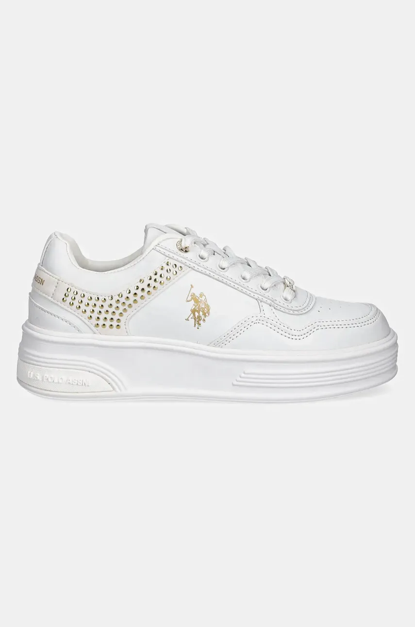 Кроссовки U.S. Polo Assn. ASUKA009W/5YN1 ASUKA женские цвет белый ASUKA009W/5YN1 Кроссовки U.S. Polo Assn. ASUKA009W/5YN1 ASUKA женские цвет белый ASUKA009W/5YN1