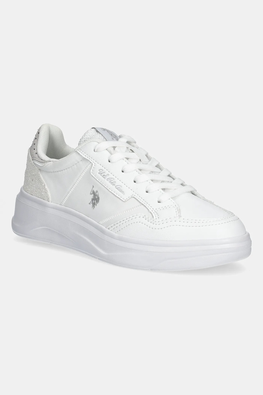 U.S. Polo Assn. sneakers GINGER femei, culoarea alb, GINGER002W/5YT1
