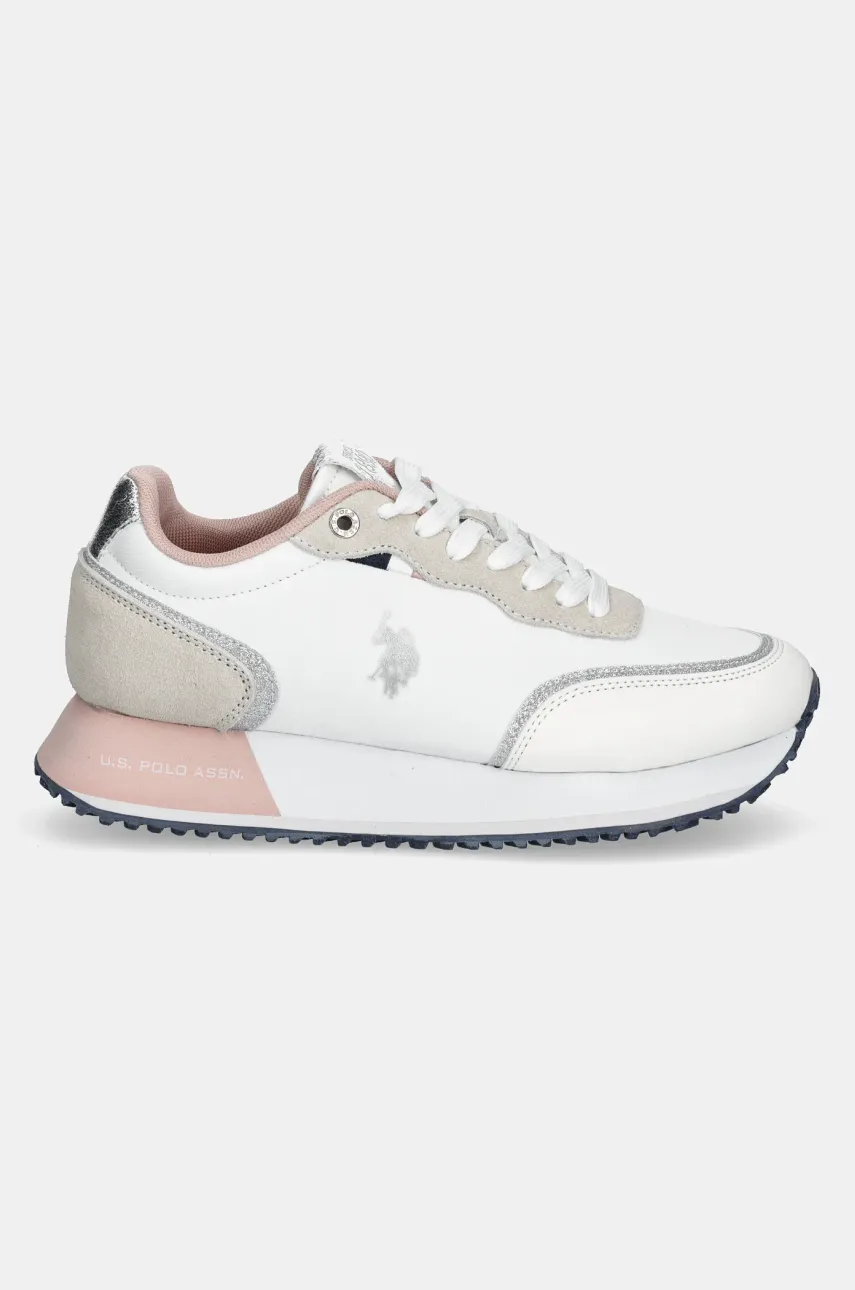 Кроссовки U.S. Polo Assn. SACHA женские цвет белый SACHA007W/5NS1 Кроссовки U.S. Polo Assn. SACHA женские цвет белый SACHA007W/5NS1