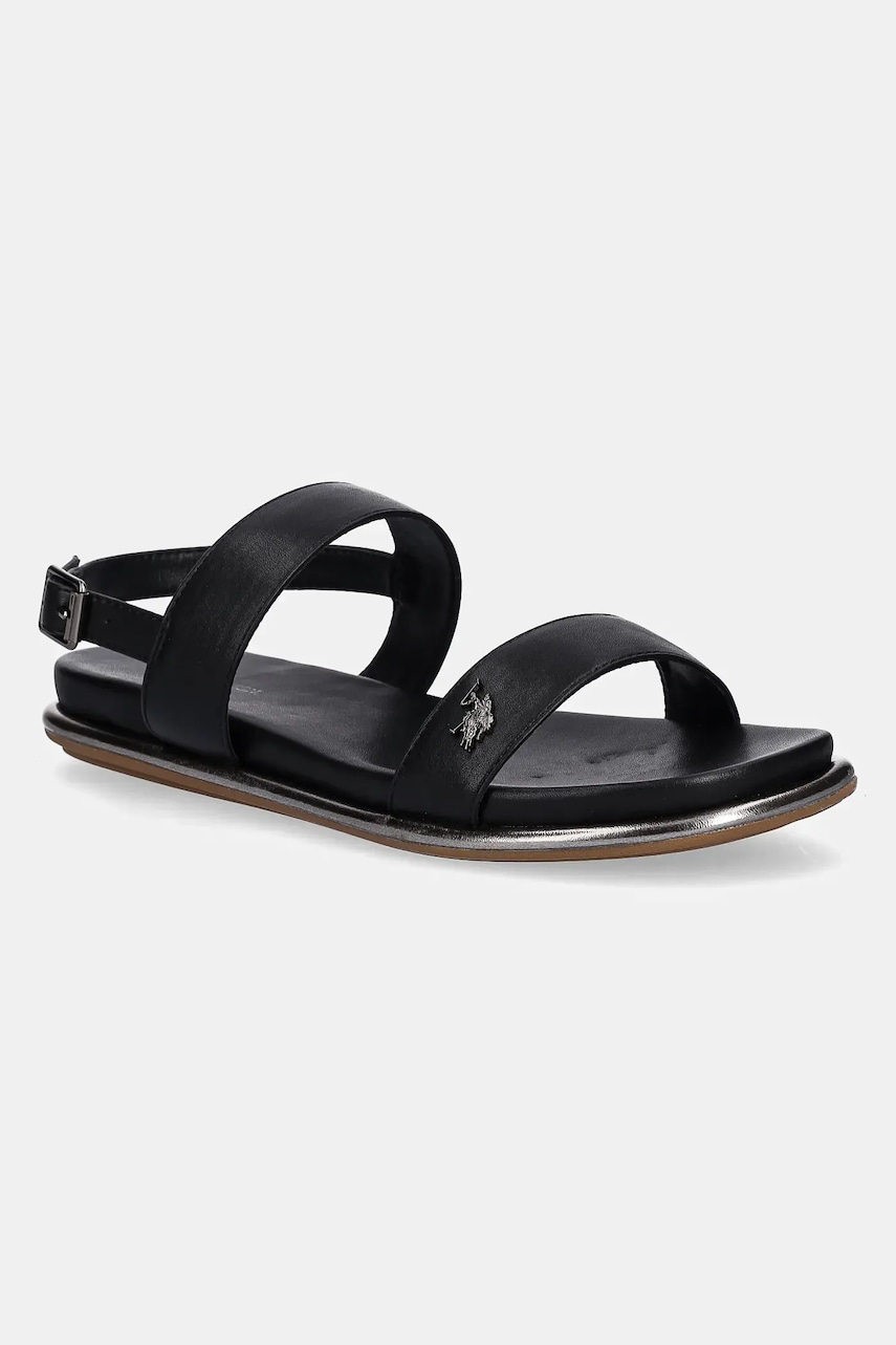 U.S. Polo Assn. sandale SORAYA femei, culoarea negru SORAYA001W/5Y2