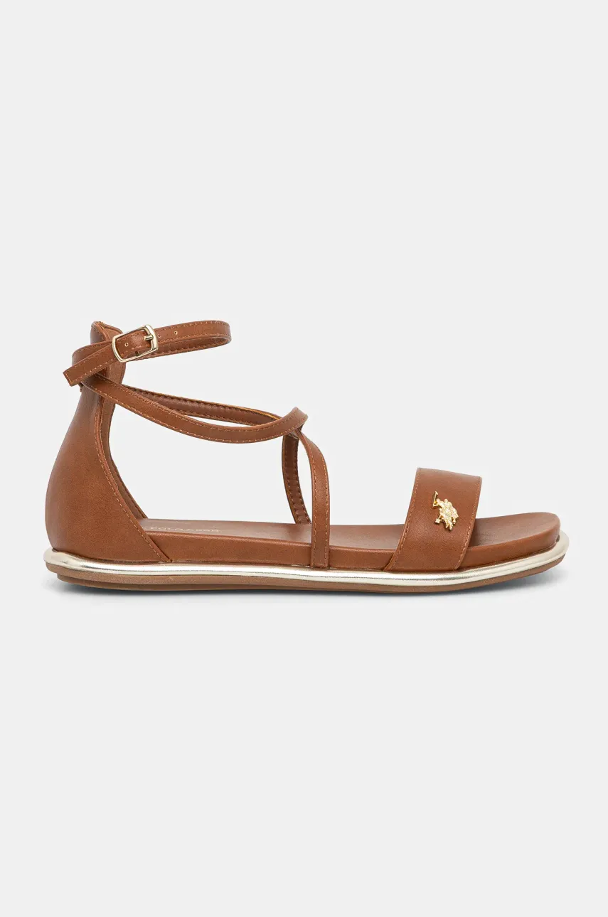 Сандалии U.S. Polo Assn. SORAYA женские цвет коричневый SORAYA002W/5Y2 Сандалии U.S. Polo Assn. SORAYA женские цвет коричневый SORAYA002W/5Y2