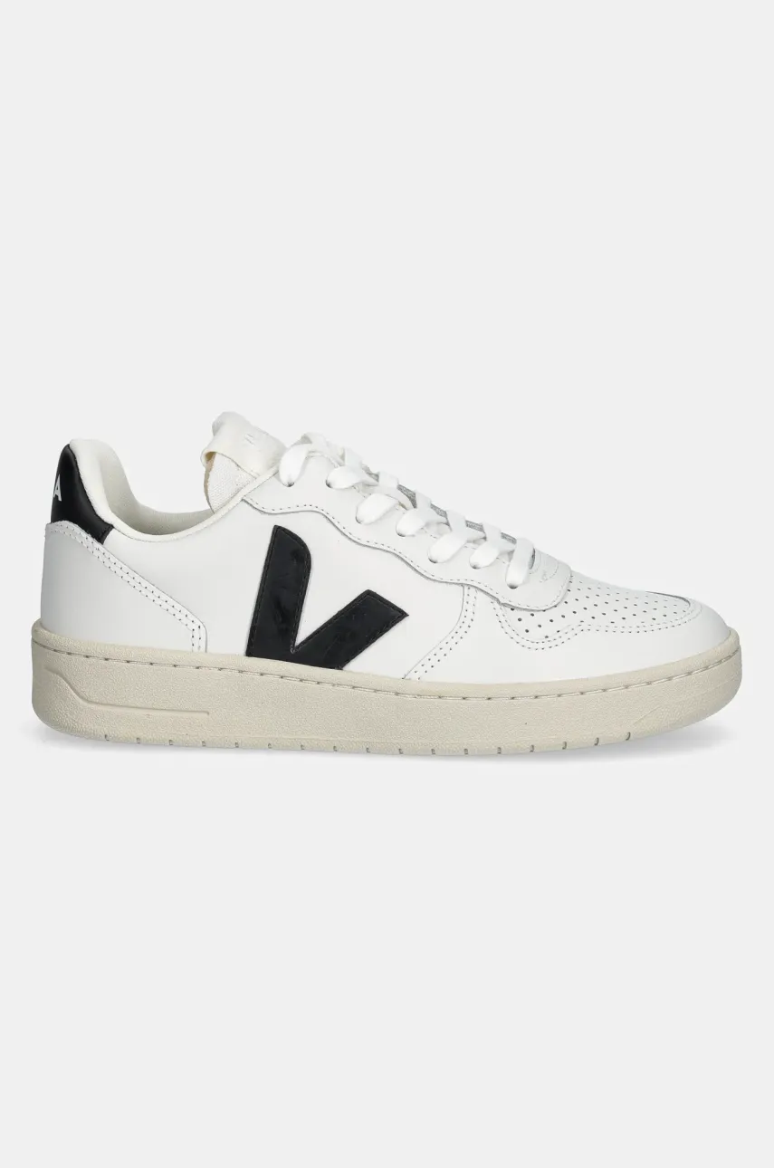 Ботинки Veja VI0220738A V-10 LEATHER женские цвет белый VI0220738A Ботинки Veja VI0220738A V-10 LEATHER женские цвет белый VI0220738A
