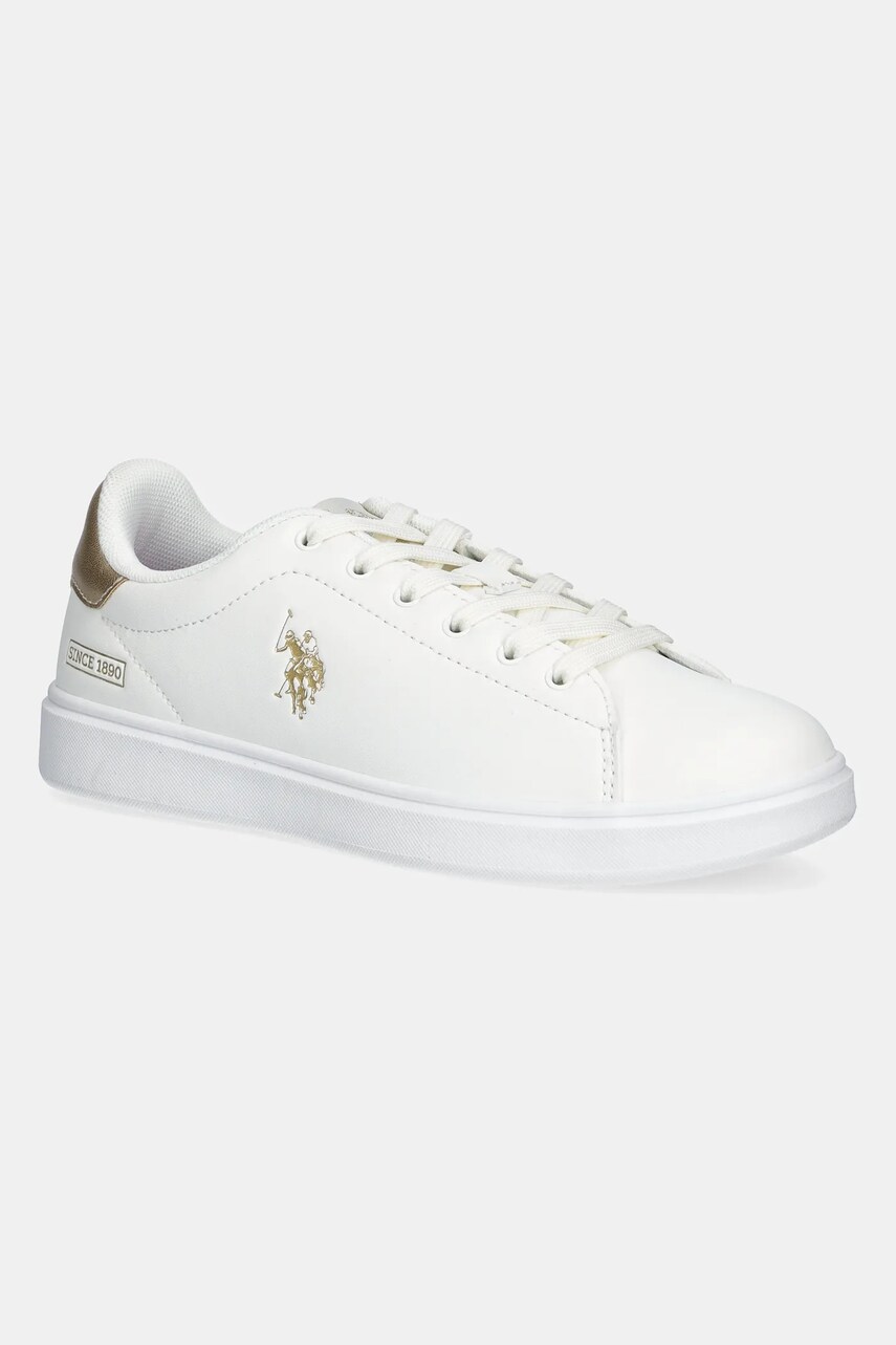U.S. Polo Assn. Adidasi MARLYN femei, culoarea alb, MARLYN001W/5Y4