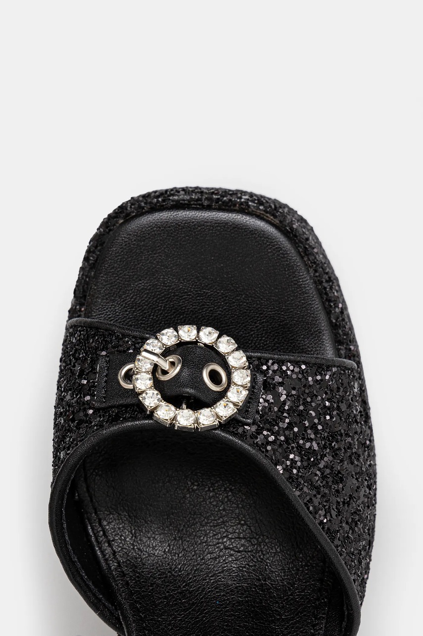 Πέδιλα Koi Footwear x Rocky Horror Show Frank N Furter Charm Heels χρώμα: μαύρο, Frank N Furter φωτογραφία